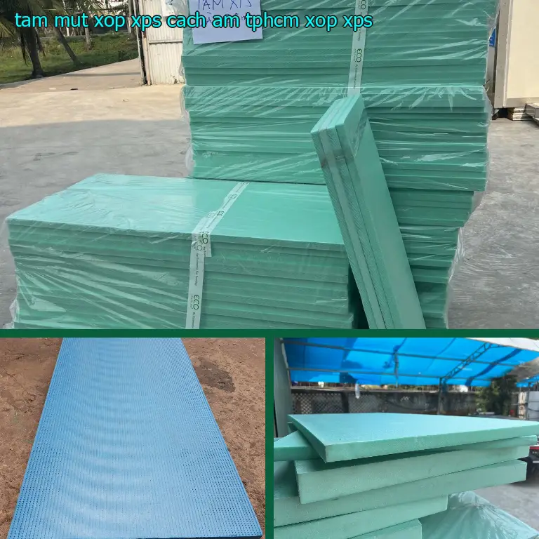 Tấm mút xốp XPS cách âm TpHCM Xốp XPS