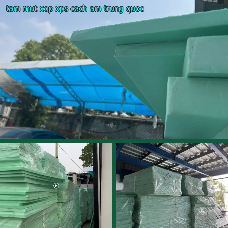 Tấm mút xốp XPS cách âm Trung Quốc