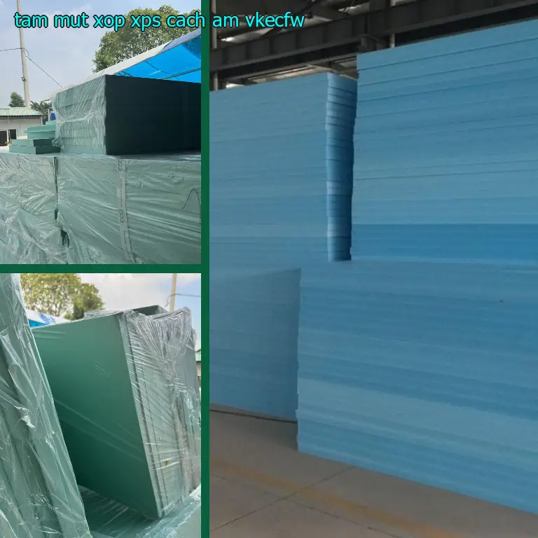 Tấm mút xốp XPS cách âm VKECFW