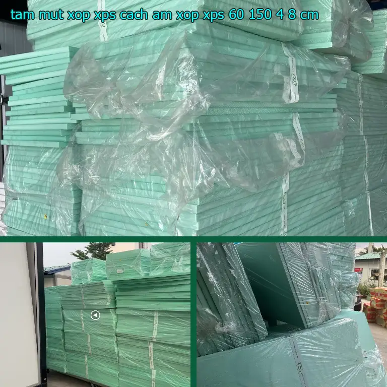 Kích thước tấm mút xốp XPS cách âm Xốp XPS: 60*150*4.8 cm Kích thước tấm mút xốp XPS cách âm Xốp XPS: 60*150*4.8 cm