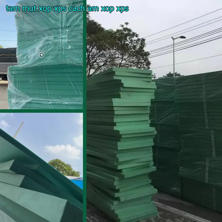 Tấm mút xốp XPS cách âm Xốp XPS