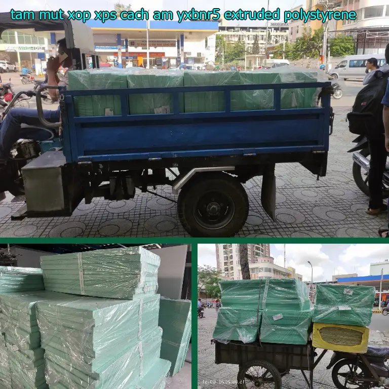 Chất liệu tấm mút xốp XPS cách âm YXBNR5: Extruded Polystyrene