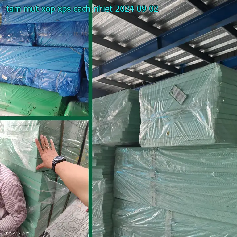 Tấm mút xốp XPS cách nhiệt 2024-09-02