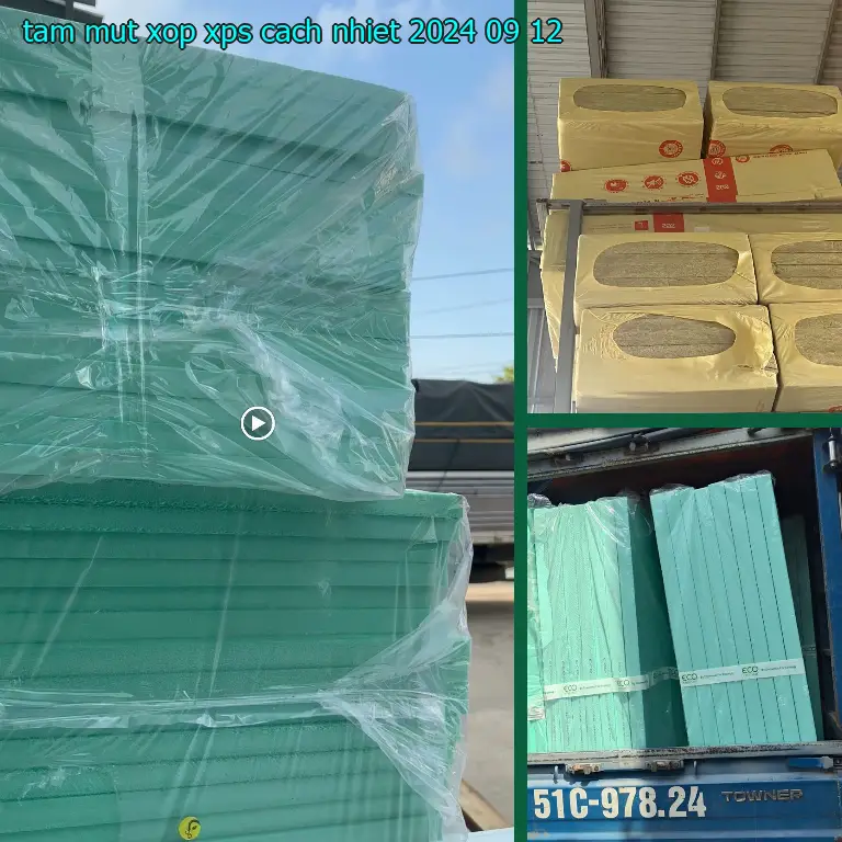 Tấm mút xốp XPS cách nhiệt 2024-09-12