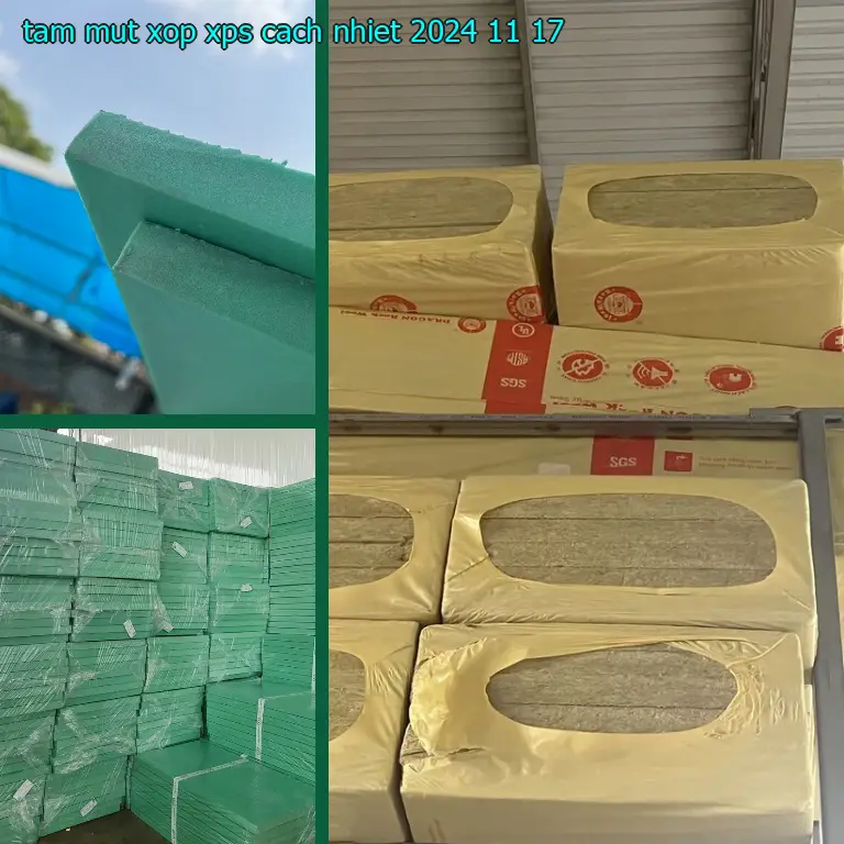 Tấm mút xốp XPS cách nhiệt 2024-11-17