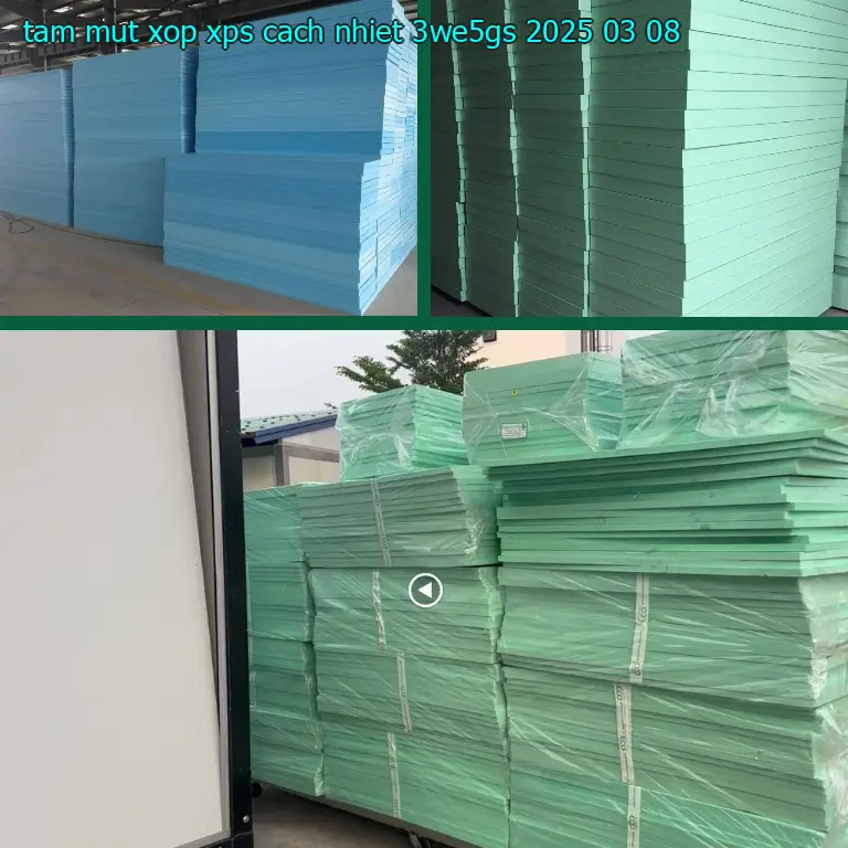 Ngày sản xuất tấm mút xốp XPS cách nhiệt 3WE5GS: 2025-03-08