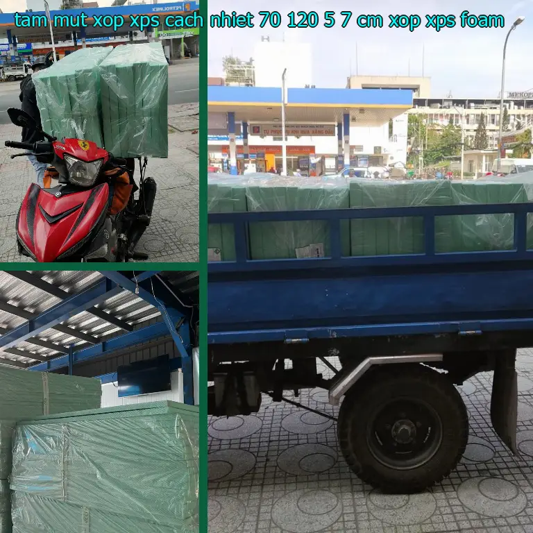 Danh mục tấm mút xốp XPS cách nhiệt 70*120*5.7 cm: Xốp XPS Foam