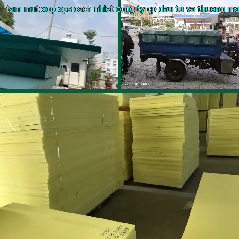 Ngày sản xuất tấm mút xốp XPS cách nhiệt Công ty CP đầu tư và thương mại AK Việt Nam: 2024-11-19