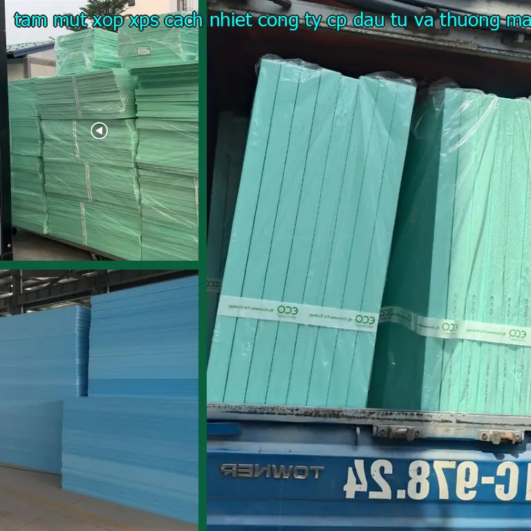 Kích thước tấm mút xốp XPS cách nhiệt Công ty CP đầu tư và thương mại AK Việt Nam: 80*170*6.7 cm
