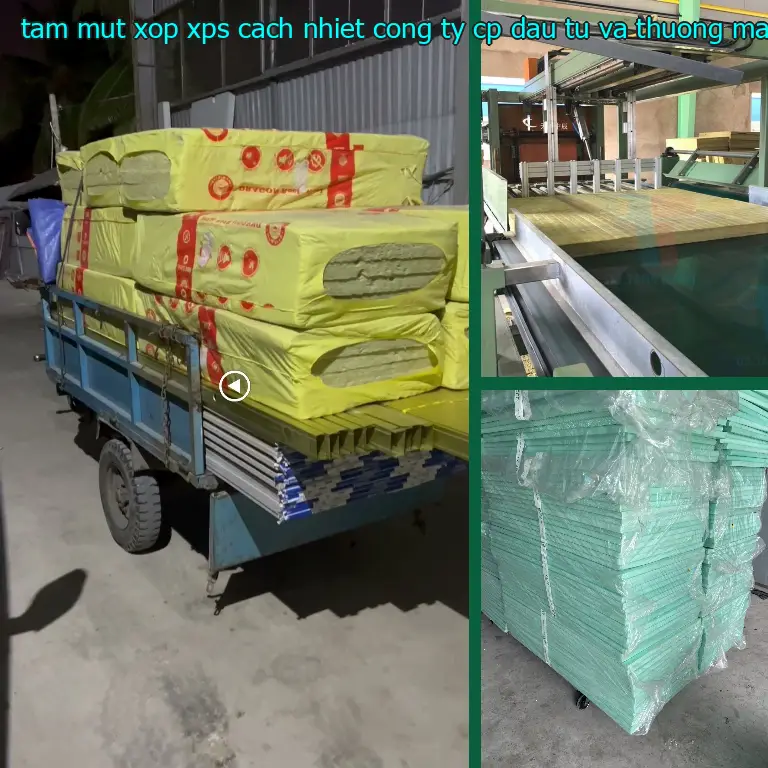 Model tấm mút xốp XPS cách nhiệt Công ty CP đầu tư và thương mại AK Việt Nam: UY2IAJ