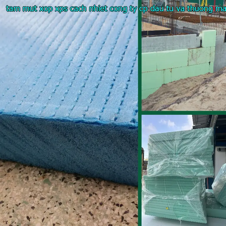 Màu sắc tấm mút xốp XPS cách nhiệt Công ty CP đầu tư và thương mại AK Việt Nam: Vàng