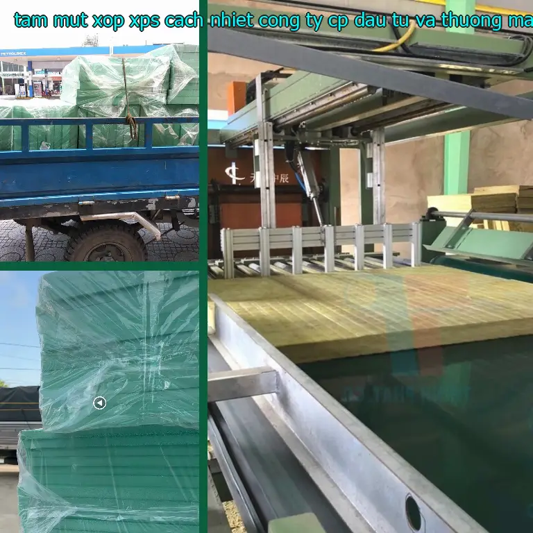 Chất liệu tấm mút xốp XPS cách nhiệt Công ty CP đầu tư và thương mại AK Việt Nam: XPS