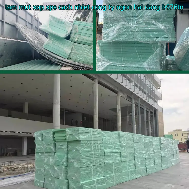 Model tấm mút xốp XPS cách nhiệt Công ty Ngọn Hải Đăng: B976TN