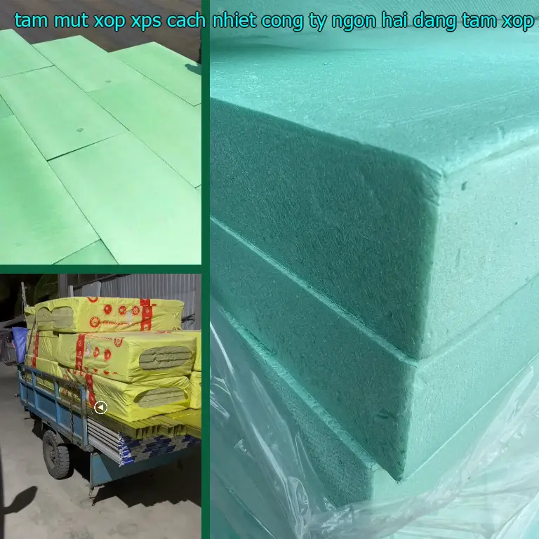 Nhà sản xuất tấm mút xốp XPS cách nhiệt Công ty Ngọn Hải Đăng: Tấm xốp XPS DTL Việt Nam