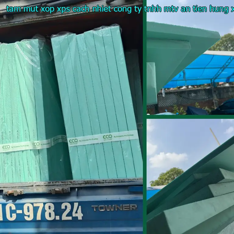 Chất liệu tấm mút xốp XPS cách nhiệt Công ty TNHH MTV An Tiến Hưng: XPS Chất liệu tấm mút xốp XPS cách nhiệt Công ty TNHH MTV An Tiến Hưng: XPS