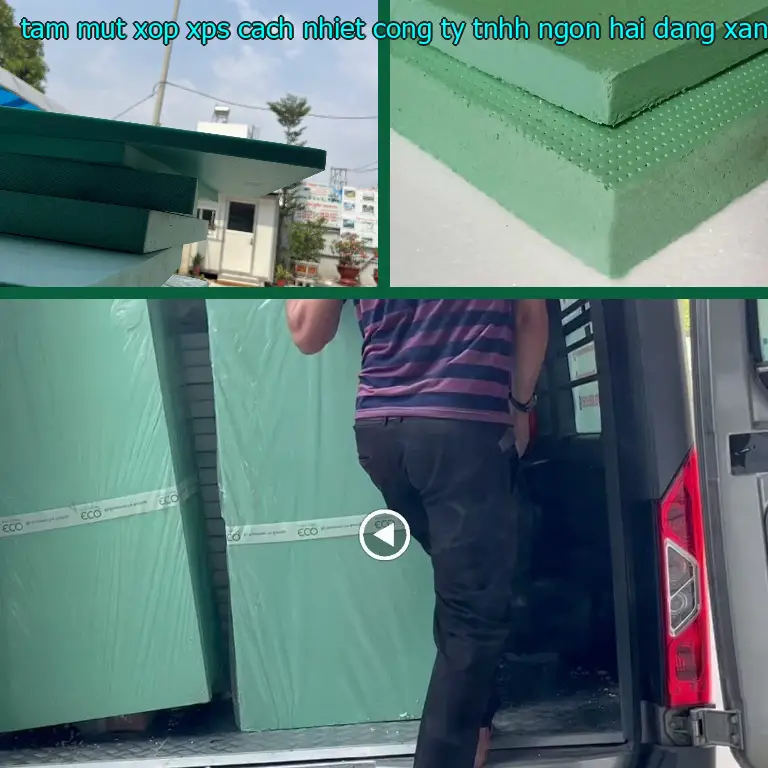 Màu sắc tấm mút xốp XPS cách nhiệt Công ty TNHH Ngọn Hải Đăng: Xanh dương