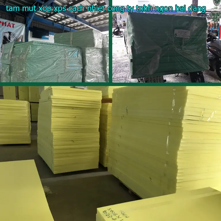 Tấm mút xốp XPS cách nhiệt Công ty TNHH Ngọn Hải Đăng
