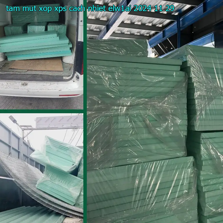 Ngày sản xuất tấm mút xốp XPS cách nhiệt ELW1AI: 2024-11-29