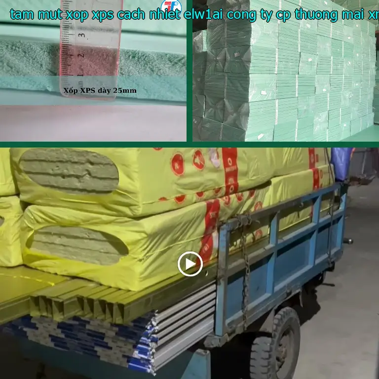 Nhà sản xuất tấm mút xốp XPS cách nhiệt ELW1AI: Công ty CP thương mại XNK Tân Phú Bình