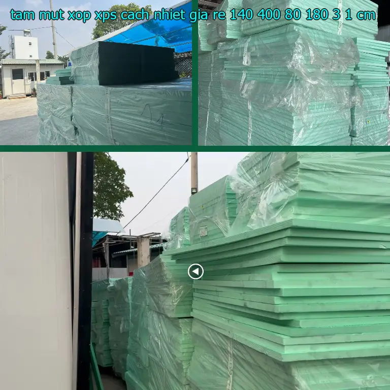 Kích thước tấm mút xốp XPS cách nhiệt giá rẻ 140.400₫: 80*180*3.1 cm Kích thước tấm mút xốp XPS cách nhiệt giá rẻ 140.400₫: 80*180*3.1 cm