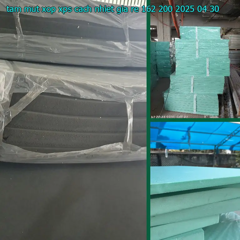 Ngày sản xuất tấm mút xốp XPS cách nhiệt giá rẻ 162.200₫: 2025-04-30 Ngày sản xuất tấm mút xốp XPS cách nhiệt giá rẻ 162.200₫: 2025-04-30