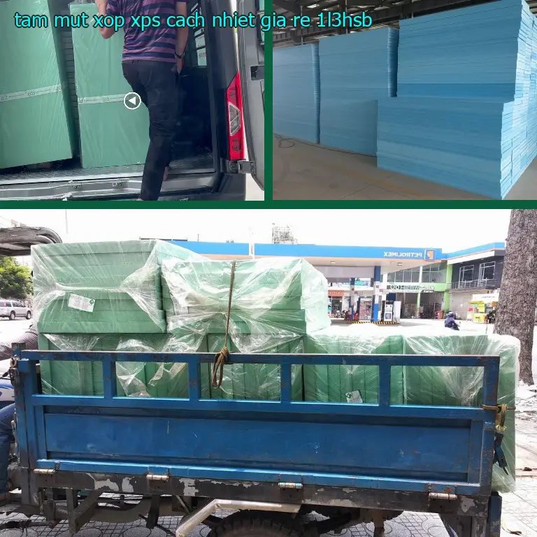Tấm mút xốp XPS cách nhiệt giá rẻ 1L3HSB