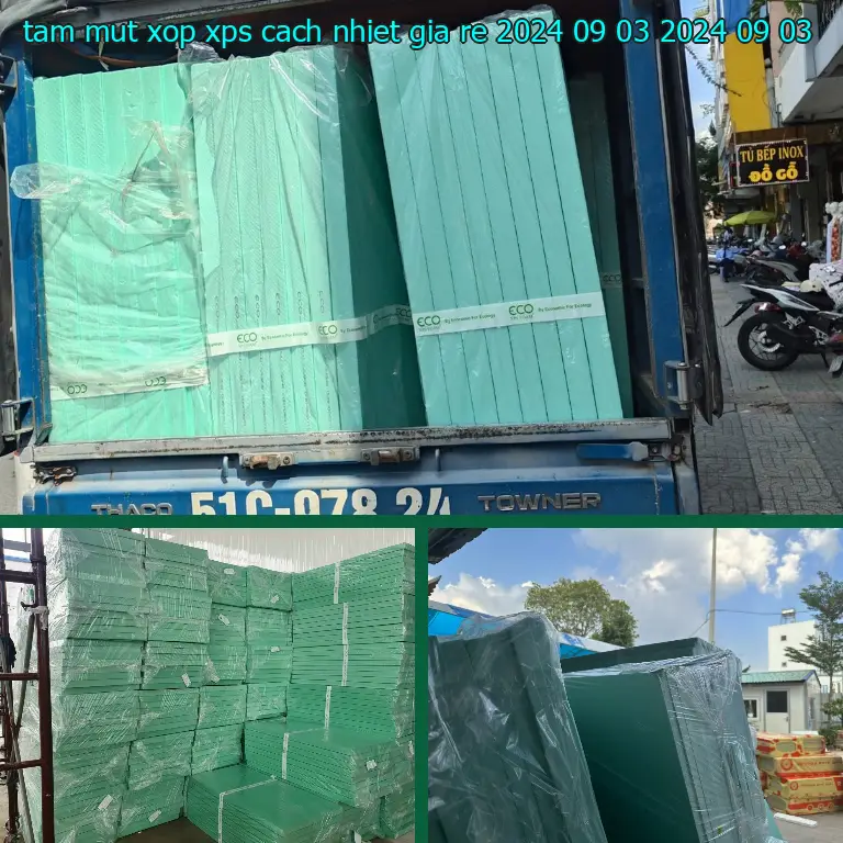 Ngày sản xuất tấm mút xốp XPS cách nhiệt giá rẻ 2024-09-03: 2024-09-03