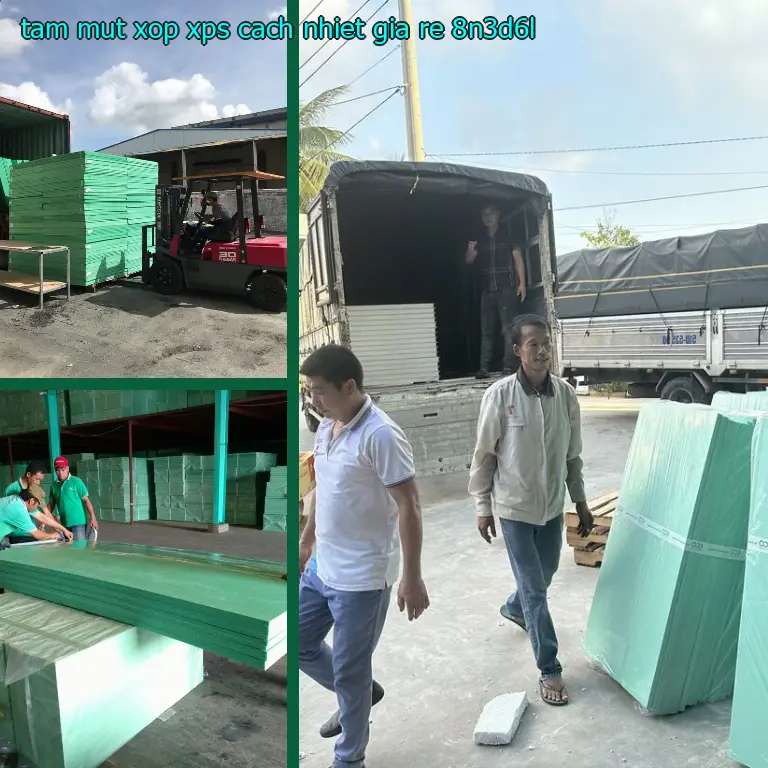 Tấm mút xốp XPS cách nhiệt giá rẻ 8N3D6L