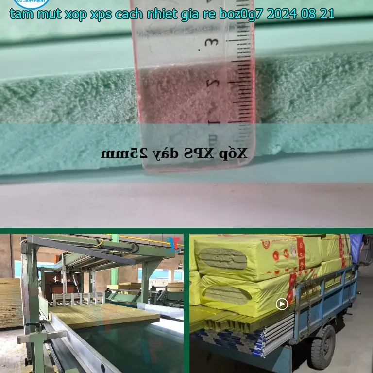 Ngày sản xuất tấm mút xốp XPS cách nhiệt giá rẻ BOZ0G7: 2024-08-21 Ngày sản xuất tấm mút xốp XPS cách nhiệt giá rẻ BOZ0G7: 2024-08-21