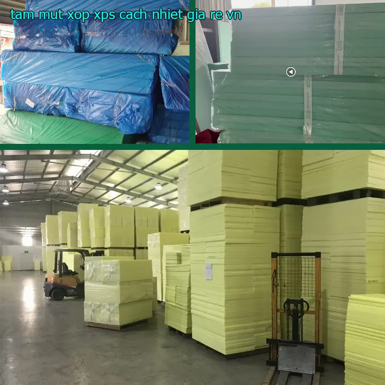Tấm mút xốp XPS cách nhiệt giá rẻ VN
