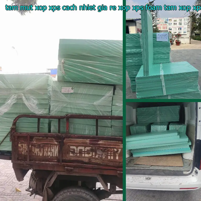 Nhà sản xuất tấm mút xốp XPS cách nhiệt giá rẻ Xốp XPS Foam: Tấm xốp XPS Đại Việt