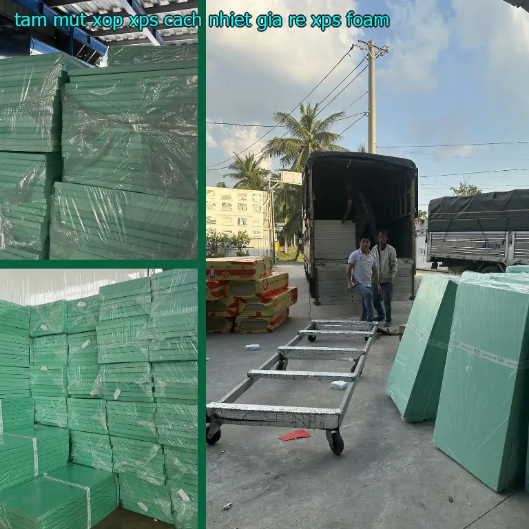 Tấm mút xốp XPS cách nhiệt giá rẻ XPS Foam
