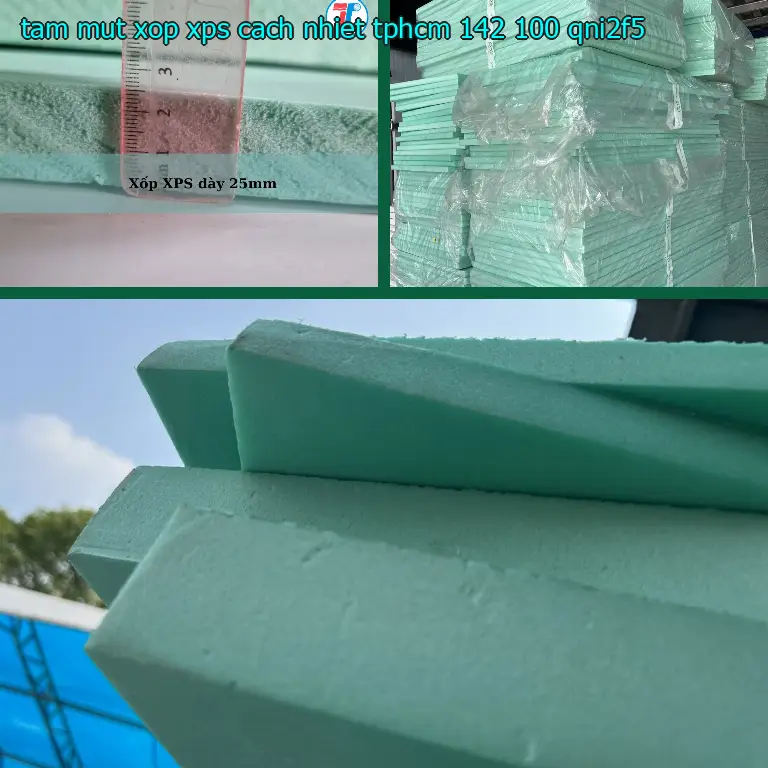 Model tấm mút xốp XPS cách nhiệt TpHCM 142.100₫: QNI2F5 Model tấm mút xốp XPS cách nhiệt TpHCM 142.100₫: QNI2F5