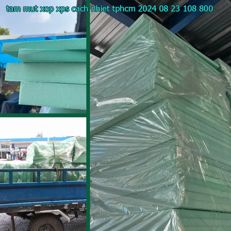Giá tấm mút xốp XPS cách nhiệt TpHCM 2024-08-23: 108.800₫ Giá tấm mút xốp XPS cách nhiệt TpHCM 2024-08-23: 108.800₫