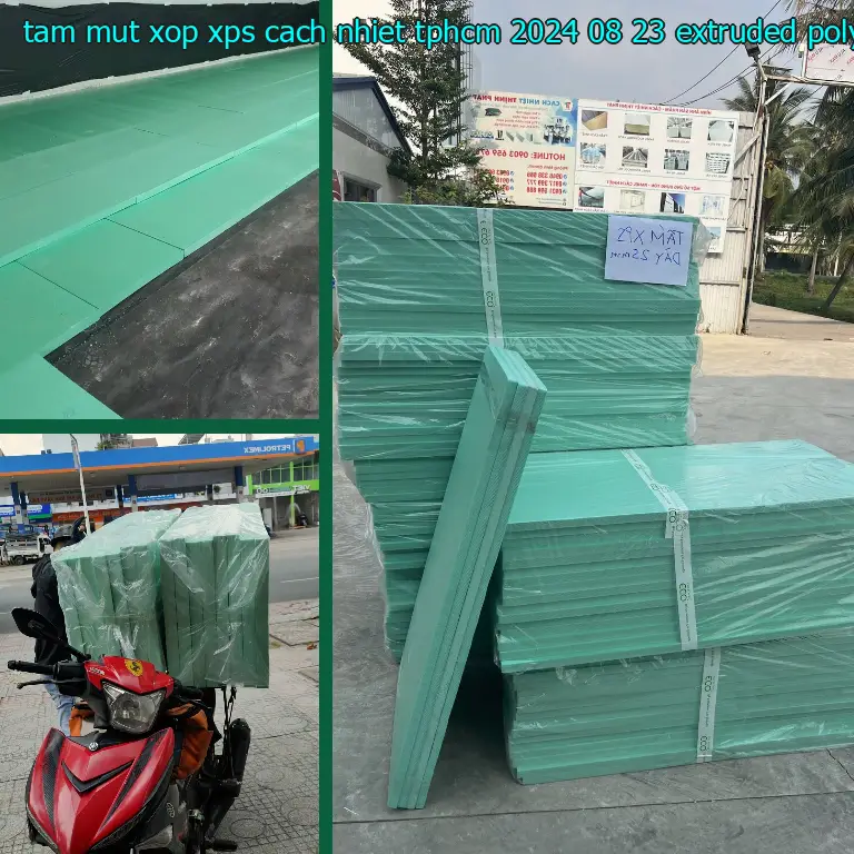 Chất liệu tấm mút xốp XPS cách nhiệt TpHCM 2024-08-23: Extruded Polystyrene Chất liệu tấm mút xốp XPS cách nhiệt TpHCM 2024-08-23: Extruded Polystyrene