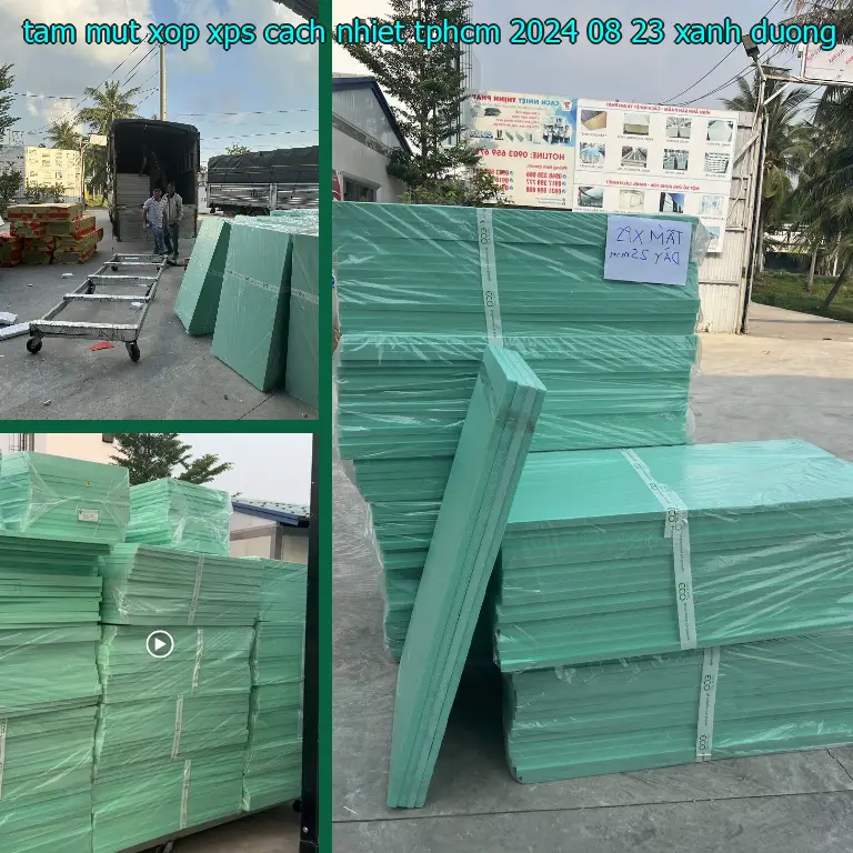 Màu sắc tấm mút xốp XPS cách nhiệt TpHCM 2024-08-23: Xanh dương Màu sắc tấm mút xốp XPS cách nhiệt TpHCM 2024-08-23: Xanh dương