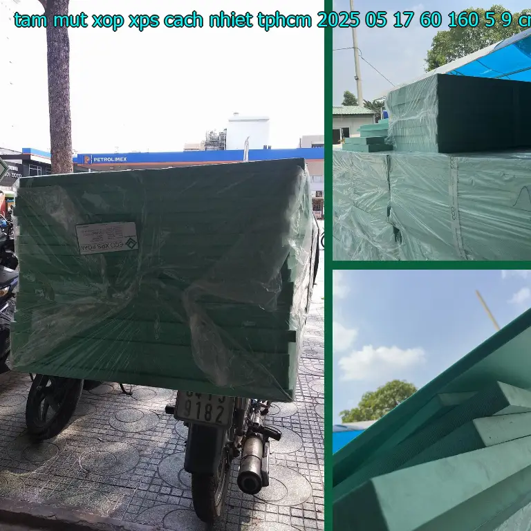 Kích thước tấm mút xốp XPS cách nhiệt TpHCM 2025-05-17: 60*160*5.9 cm Kích thước tấm mút xốp XPS cách nhiệt TpHCM 2025-05-17: 60*160*5.9 cm
