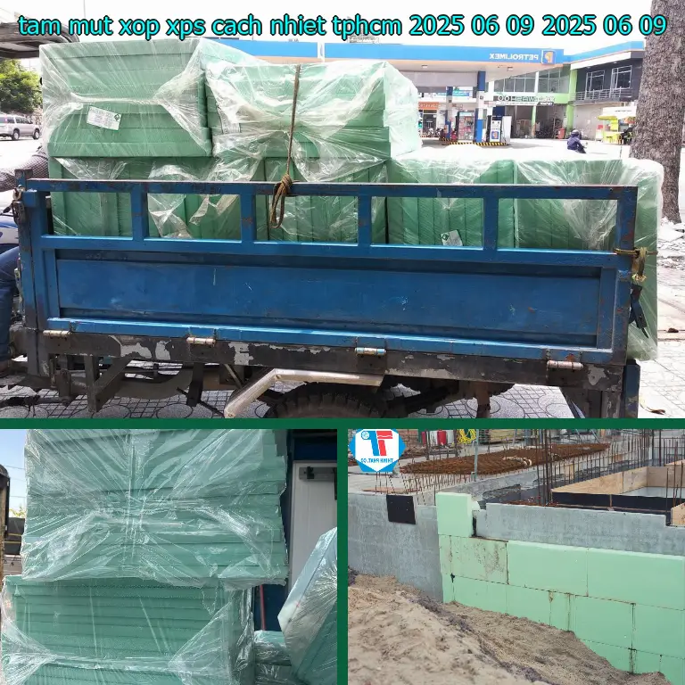 Ngày sản xuất tấm mút xốp XPS cách nhiệt TpHCM 2025-06-09: 2025-06-09