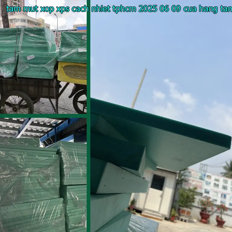 Nhà cung cấp tấm mút xốp XPS cách nhiệt TpHCM 2025-06-09: Cửa hàng tấm xốp Mr.HẢI