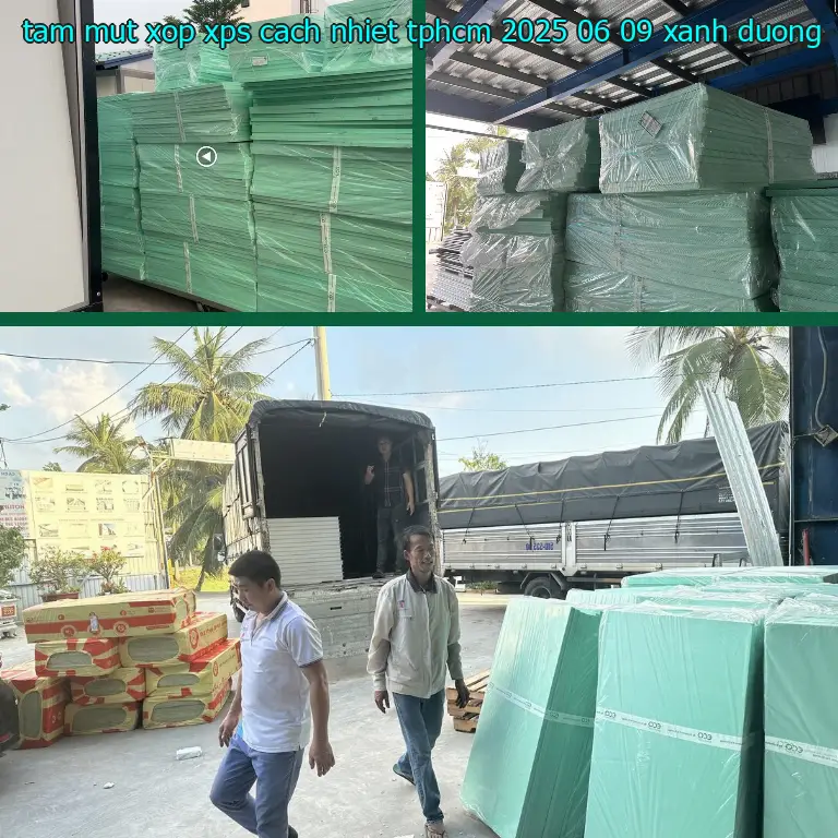 Màu sắc tấm mút xốp XPS cách nhiệt TpHCM 2025-06-09: Xanh dương