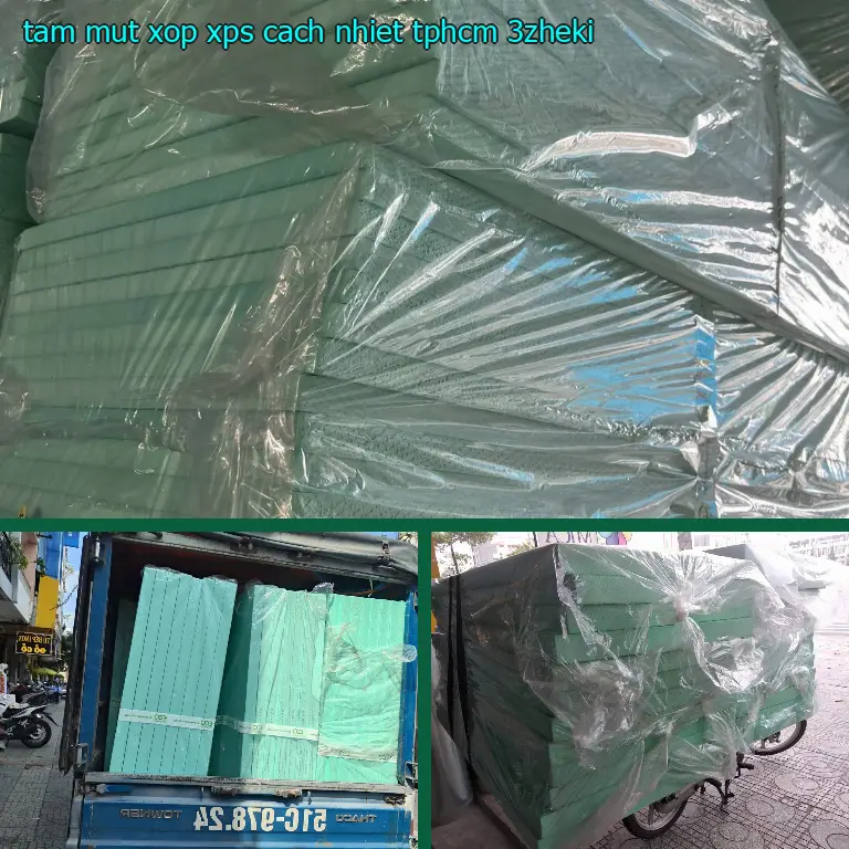 Tấm mút xốp XPS cách nhiệt TpHCM 3ZHEKI