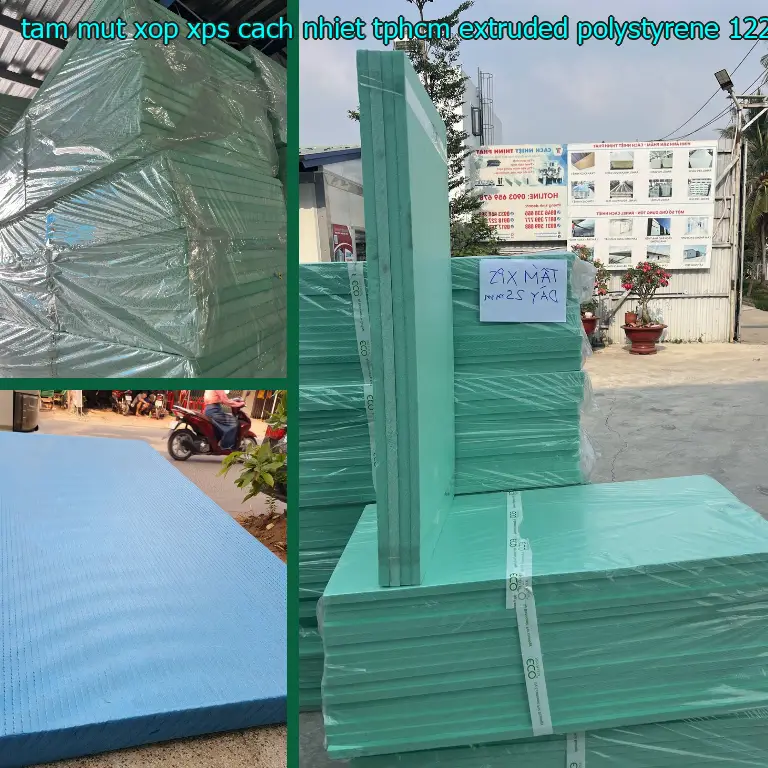 Giá tấm mút xốp XPS cách nhiệt TpHCM Extruded Polystyrene: 122.700₫ Giá tấm mút xốp XPS cách nhiệt TpHCM Extruded Polystyrene: 122.700₫