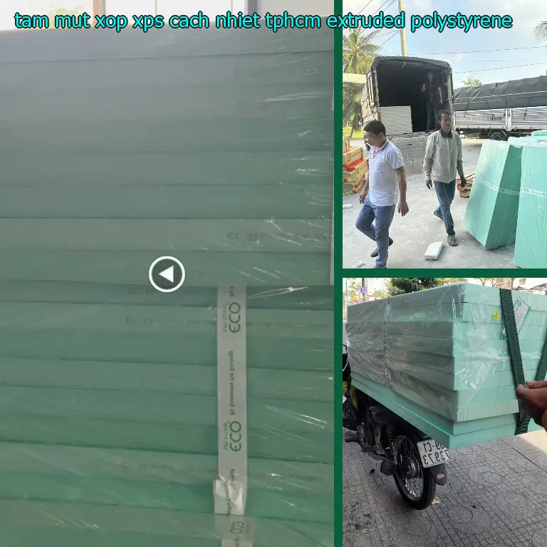 Tấm mút xốp XPS cách nhiệt TpHCM Extruded Polystyrene