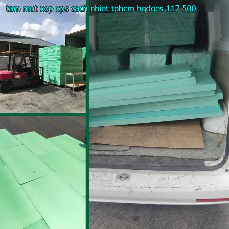 Đơn giá tấm mút xốp XPS cách nhiệt TpHCM HQDOES: 117.500₫ Đơn giá tấm mút xốp XPS cách nhiệt TpHCM HQDOES: 117.500₫