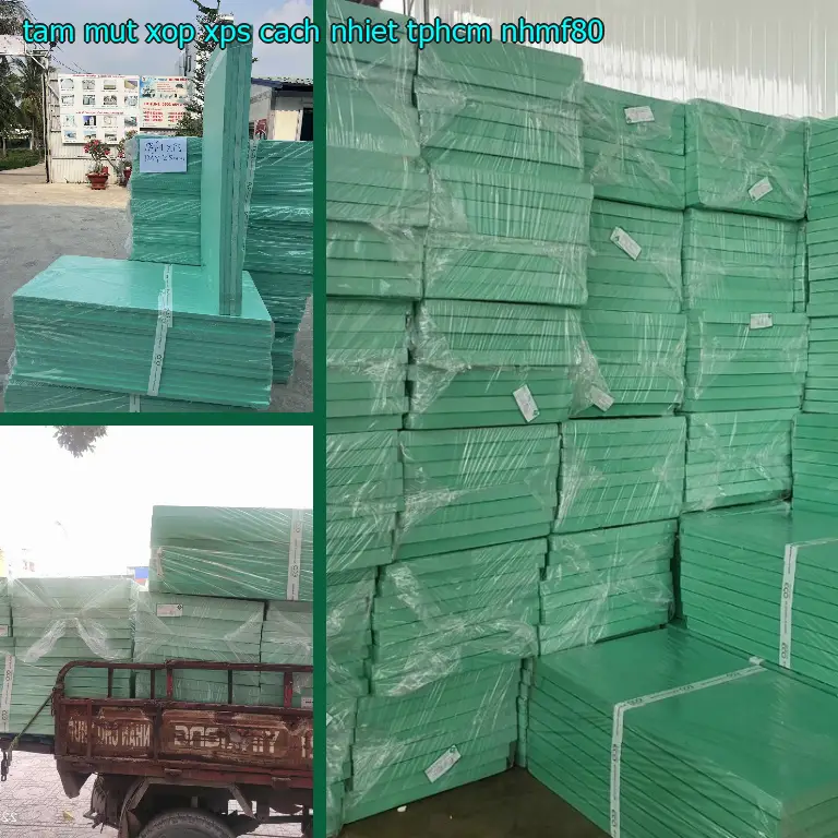 Tấm mút xốp XPS cách nhiệt TpHCM NHMF80