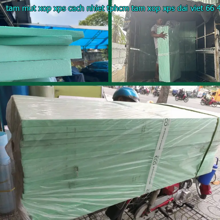 Đơn giá tấm mút xốp XPS cách nhiệt TpHCM Tấm xốp XPS Đại Việt: 66.400₫ Đơn giá tấm mút xốp XPS cách nhiệt TpHCM Tấm xốp XPS Đại Việt: 66.400₫