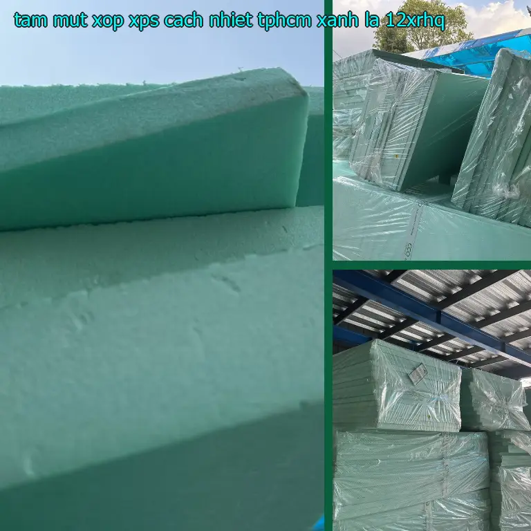 Model tấm mút xốp XPS cách nhiệt TpHCM Xanh lá: 12XRHQ