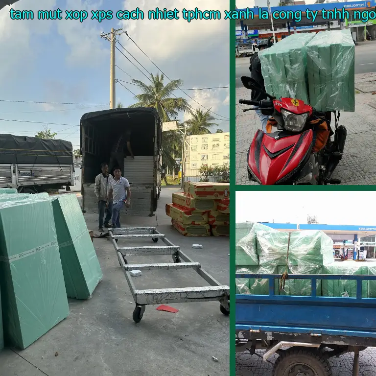 Nhà cung cấp tấm mút xốp XPS cách nhiệt TpHCM Xanh lá: Công ty TNHH Ngọn Hải Đăng
