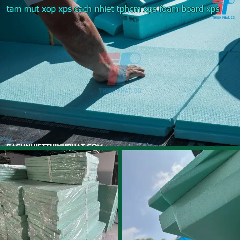 Chất liệu tấm mút xốp XPS cách nhiệt TpHCM XPS Foam Board: XPS Chất liệu tấm mút xốp XPS cách nhiệt TpHCM XPS Foam Board: XPS