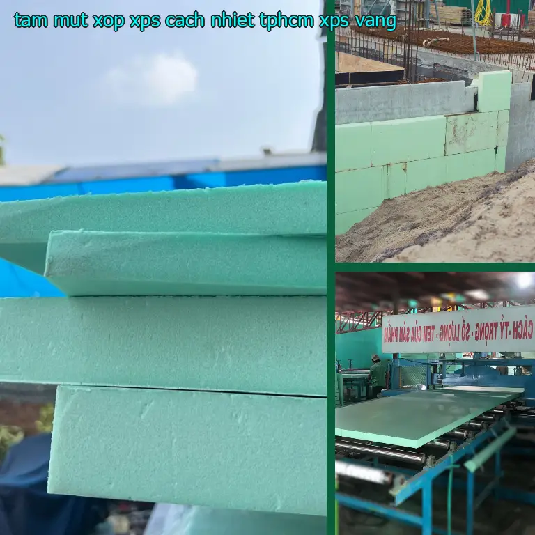 Màu sắc tấm mút xốp XPS cách nhiệt TpHCM XPS: Vàng Màu sắc tấm mút xốp XPS cách nhiệt TpHCM XPS: Vàng